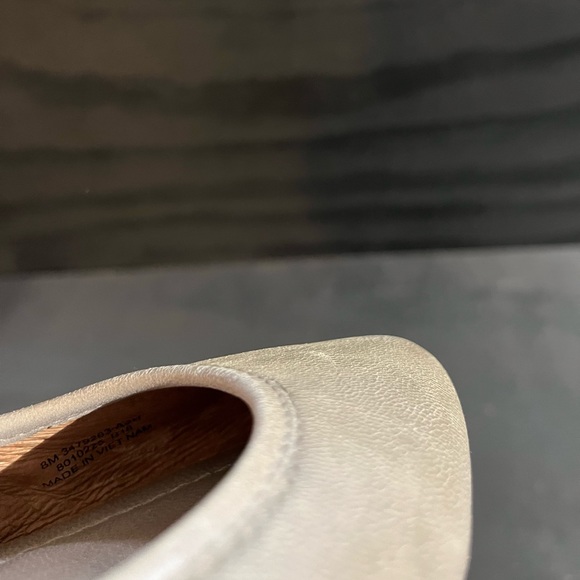 Frye Regina Ballet Women’s Size 8 Leather Flats Ash Gray 3479263 - Picture 8 of 8